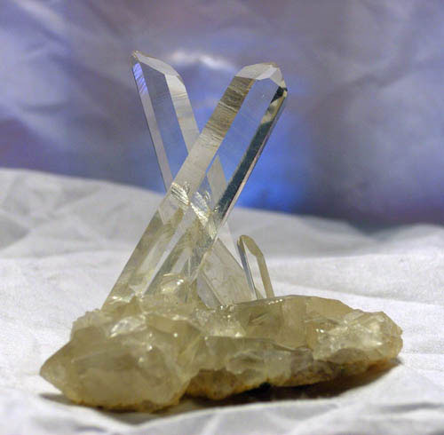 kwartskristallen, mine de La Gardette, Bourg d' Oisans, France